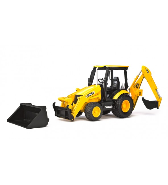 Ładowarko-koparka JCB Midi CX Bruder 02427