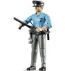Figurka białego policjanta Bruder 60050