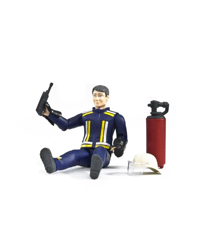 Figurka strażaka z gaśnicą Bruder 60100