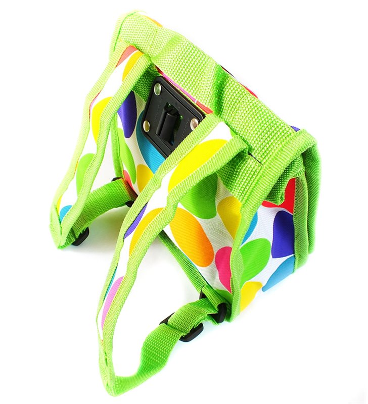 Plecak na hulajnogę Micro w kolorowe kropki AC4026