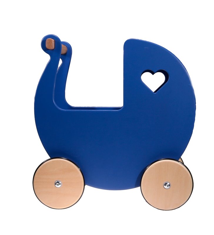 Wózek dla lalki Niebieski marynarski Moover 880138