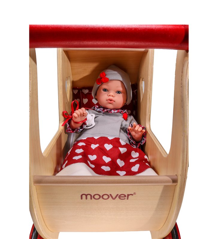 Wózek dla lalki Drewno naturalne Moover 788885