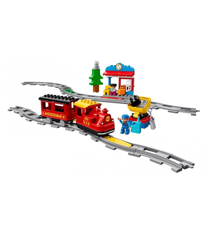 LEGO DUPLO Pociąg Towarowy Parowy 10874