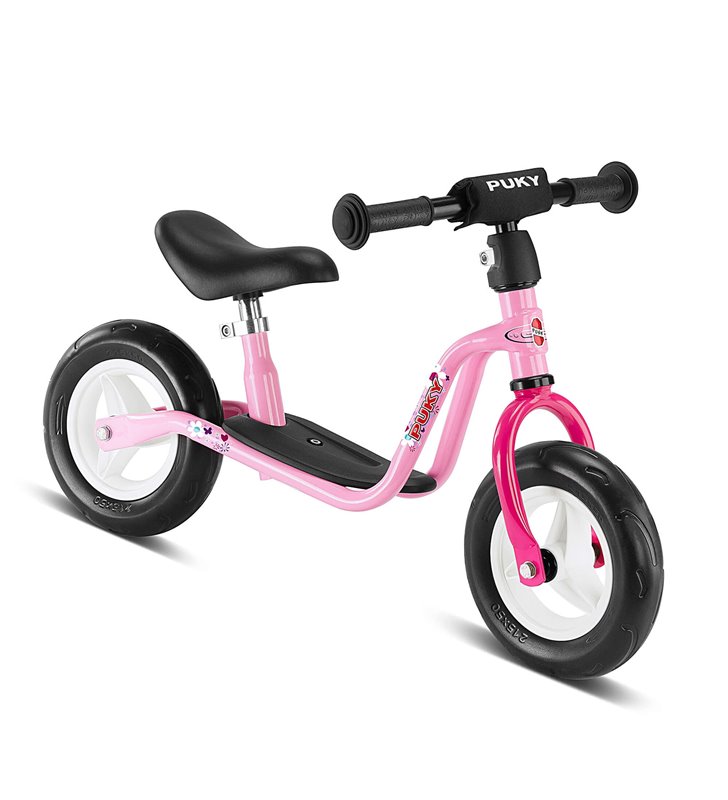 Różowy rowerek biegowy Puky LR M 4061