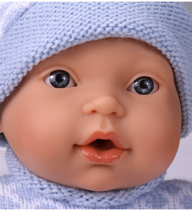 Lalka Kika 27 cm niebieska Antonio Juan 1115