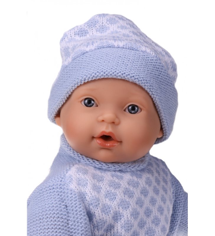 Lalka Kika 27 cm niebieska Antonio Juan 1115