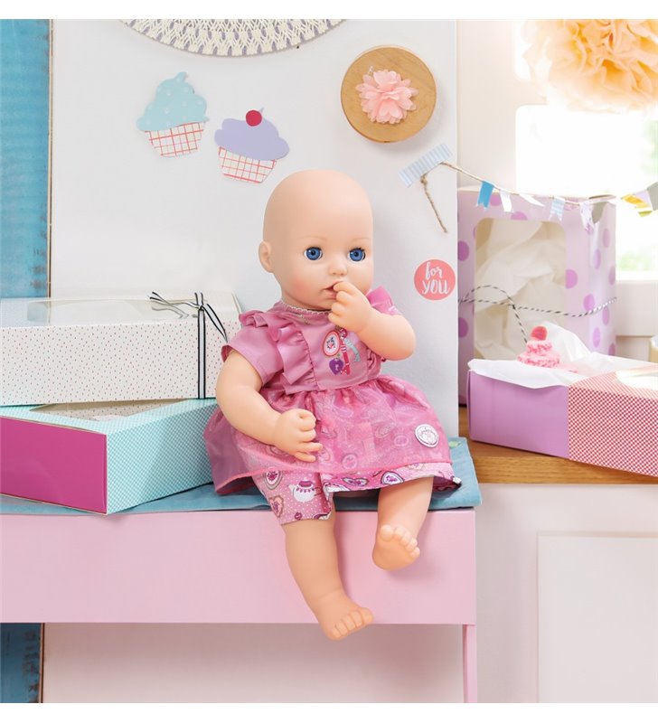 Fioletowa sukienka dla lalki Baby Annabell 700839