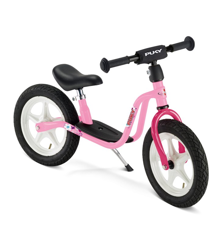 Różowy rowerek biegowy Puky LR 1L