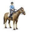 Figurka policjanta na koniu Bruder 62507