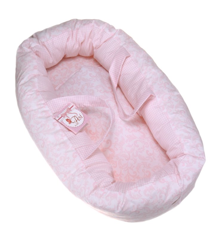 Małe różowe nosidełko dla lalki Asi 3998013