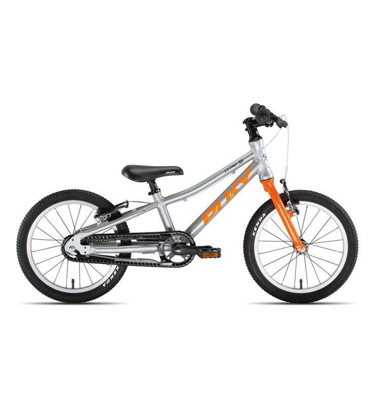 Szaro-pomarańczowy rower dziecięcy  Puky LS-Pro ZL16 Alu PUKY 4407