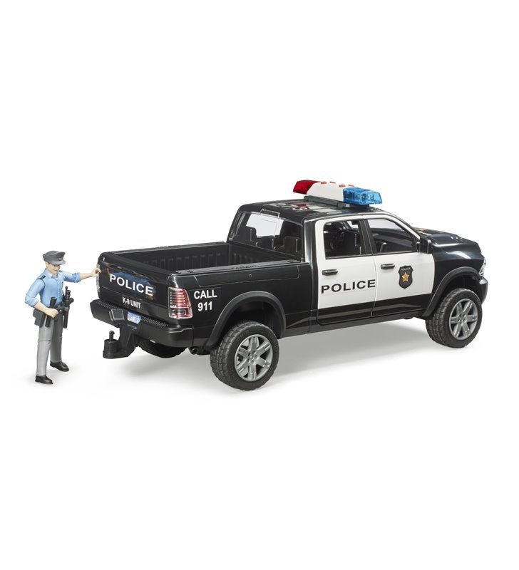 Dodge RAM 2500 Power Wagon policyjny z figurką policjanta Bruder 02505