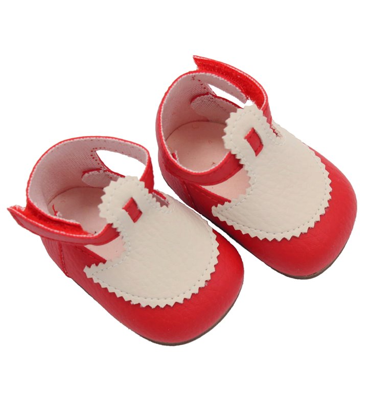 Czerwone buty dla lalki Antonio Juan