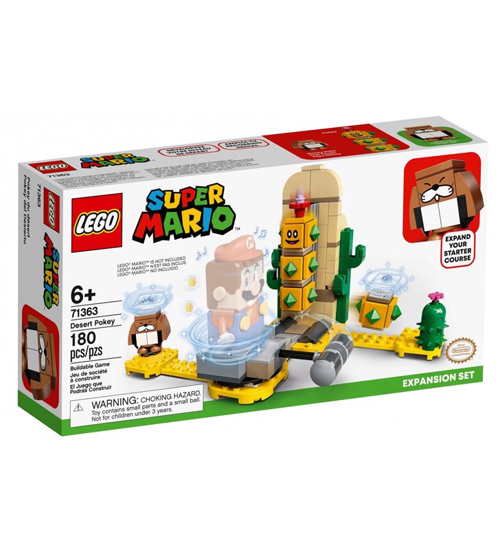 LEGO Super Mario Pustynny Pokey 71363 - zestaw rozszerzający