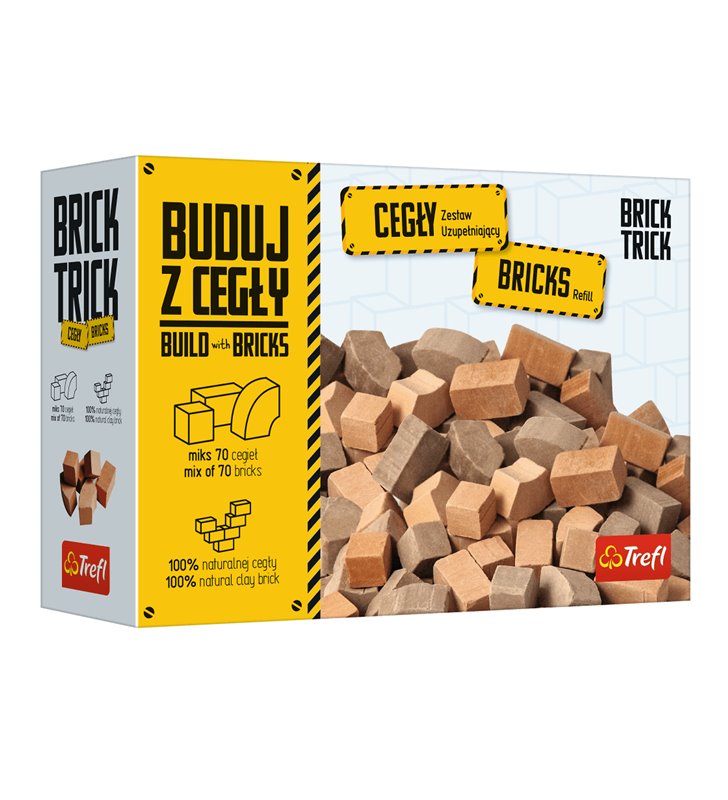Brick Trick Cegły zamkowe mozaika zestaw uzupełniający Trefl 61153
