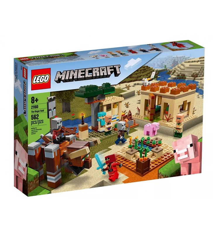 LEGO Minecraft Najazd złosadników 21160