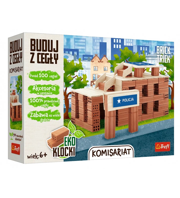 Klocki Brick Trick Komisariat Buduj z cegły Trefl 61543