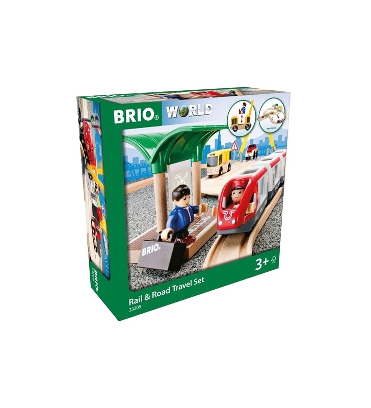 Zestaw drogowo kolejowy Brio World 33209