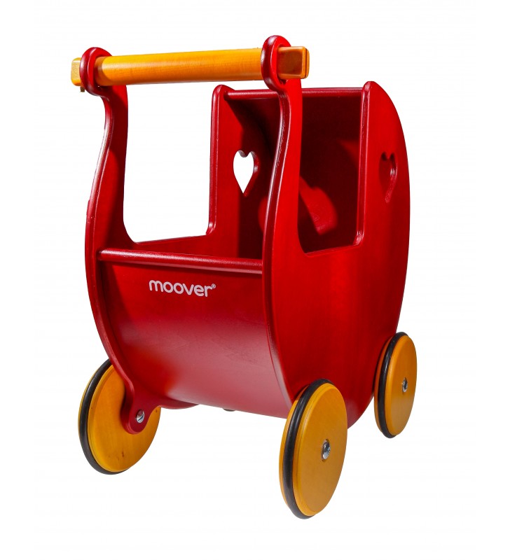 Wózek dla lalki Czerwień strażacka Moover 888035