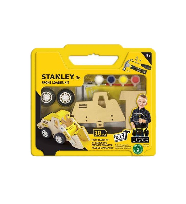 Ładowarka drewniana zabawka Stanley Junior
