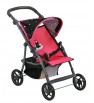 Różowy wózek dla lalek spacerówka Liba NICI Knorr Toys 80210