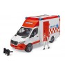 MB Sprinter Ambulans z figurką ratownika Bruder 02676