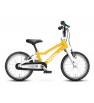 Żółty rower dziecięcy woom 2 14 calowy