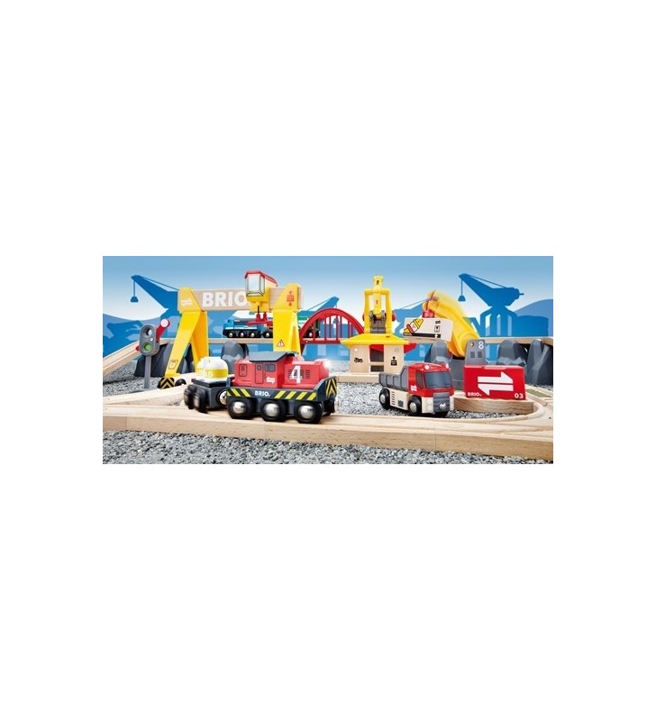 Kolejka drewniana Cargo Brio World 33097