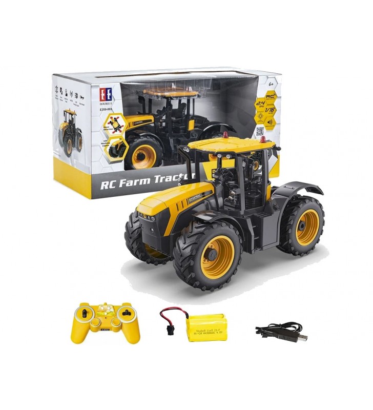 Traktor JCB RC Farm Double Eagle E359