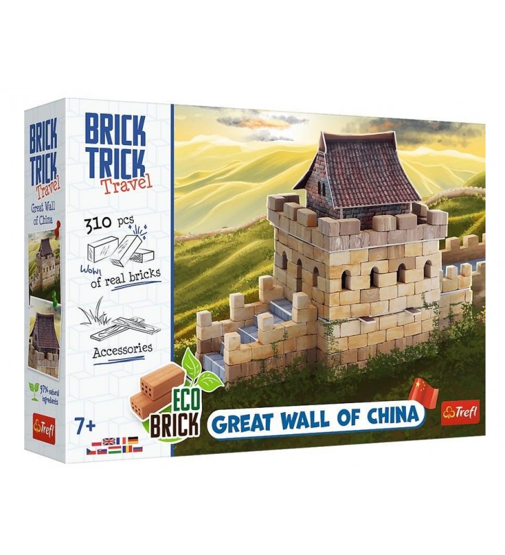 Klocki Brick Trick Wielki Mur Chiński Buduj z cegły Trefl 61609