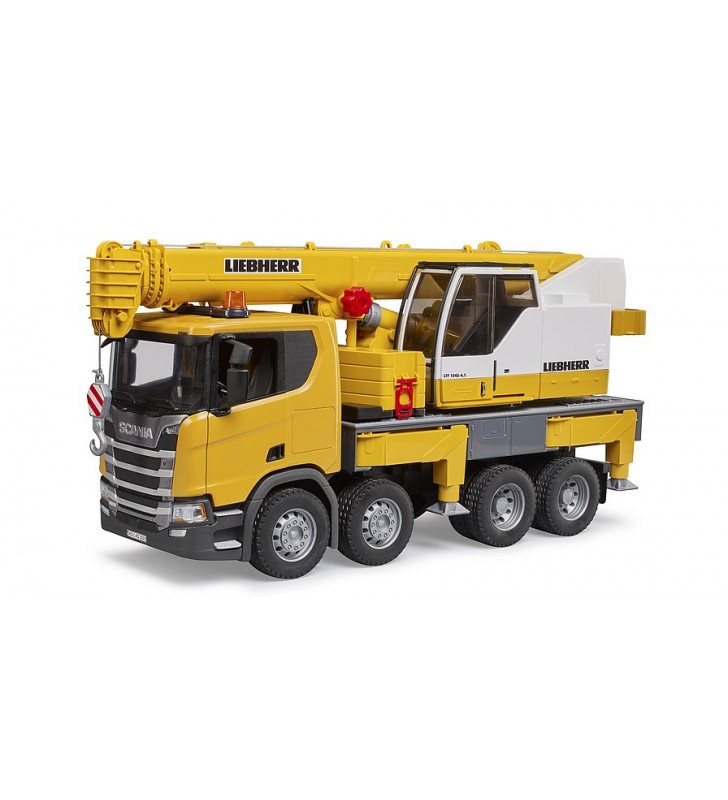 Scania Super 560R z dźwigiem Liebherr Bruder 03571