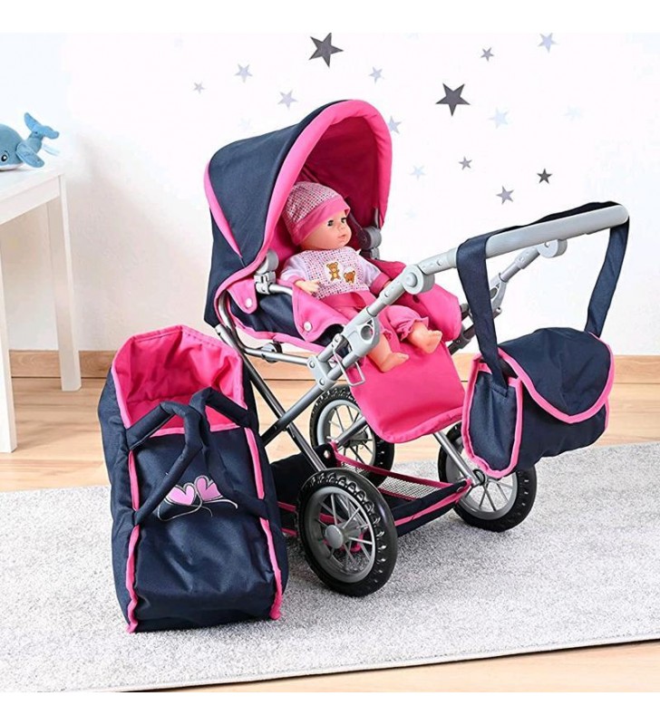 Wielofunkcyjny wózek dla lalek Ruby Knorr Toys 63133