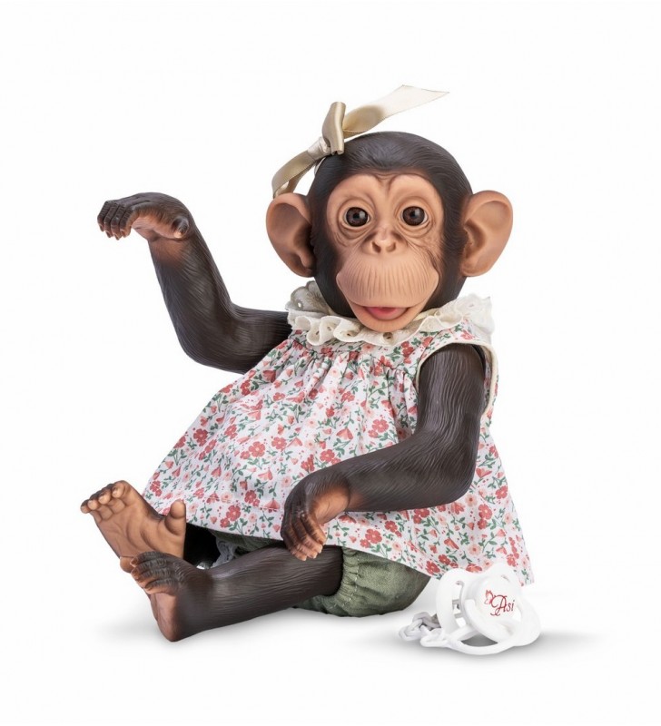 Małpka Lola w sukience 32 cm Asi 0607450