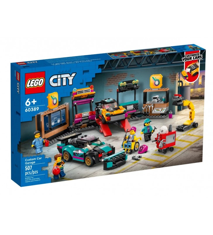 LEGO City Warsztat tuningowania samochodów 60389