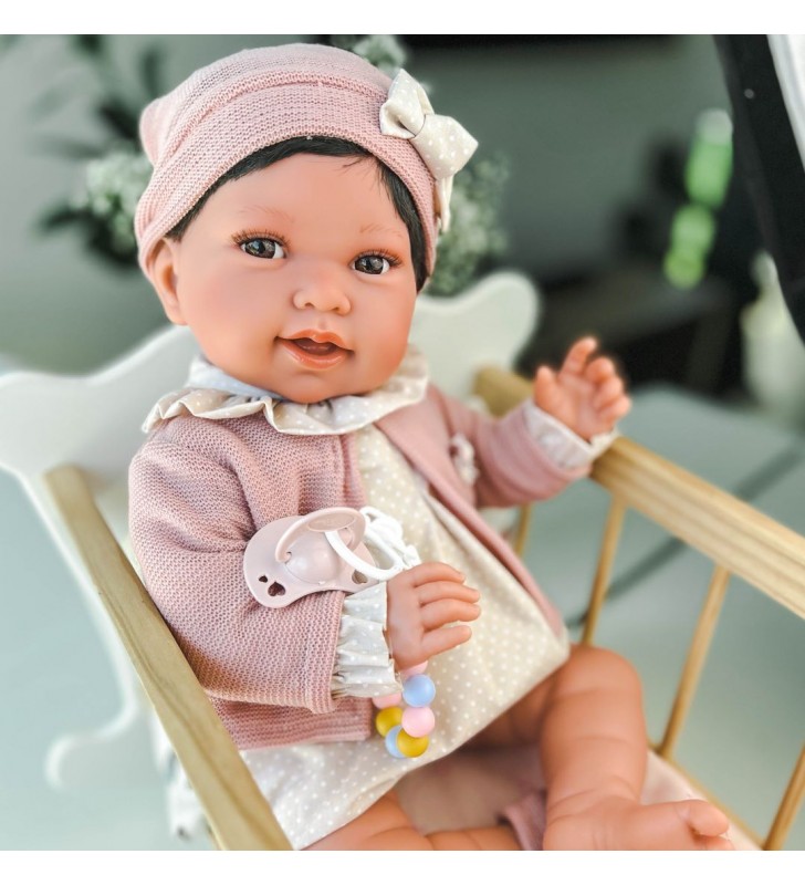 Lalka Pipa z bransoletką 42 cm Antonio Juan 33354