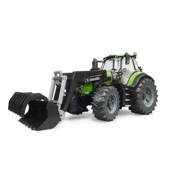 Traktor Deutz-Fahr 8280 TTV z ładowaczem czołowym TUR Bruder 03161