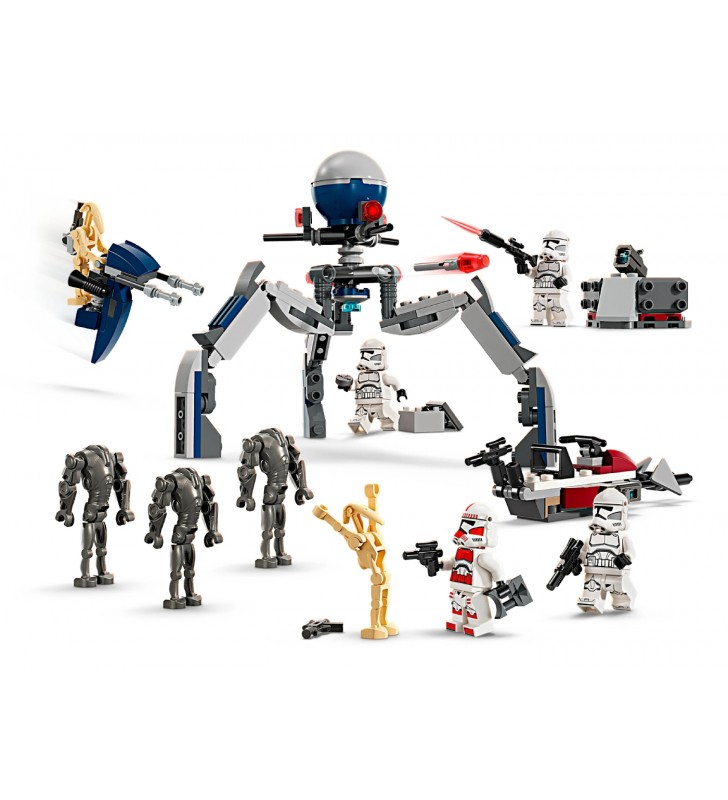 LEGO Star Wars Zestaw bitewny z żołnierzem armii klonów i droidem bojowym 75372