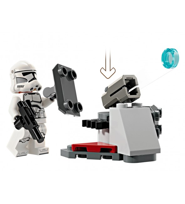 LEGO Star Wars Zestaw bitewny z żołnierzem armii klonów i droidem bojowym 75372