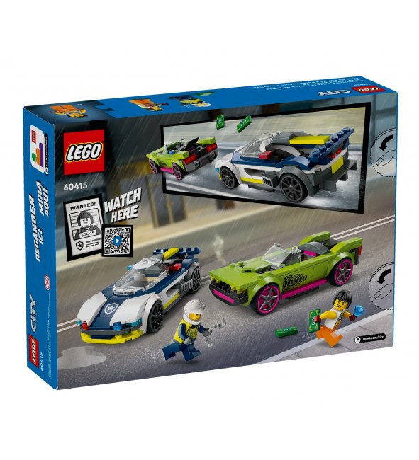 LEGO City Pościg radiowozu za muscle carem 60415