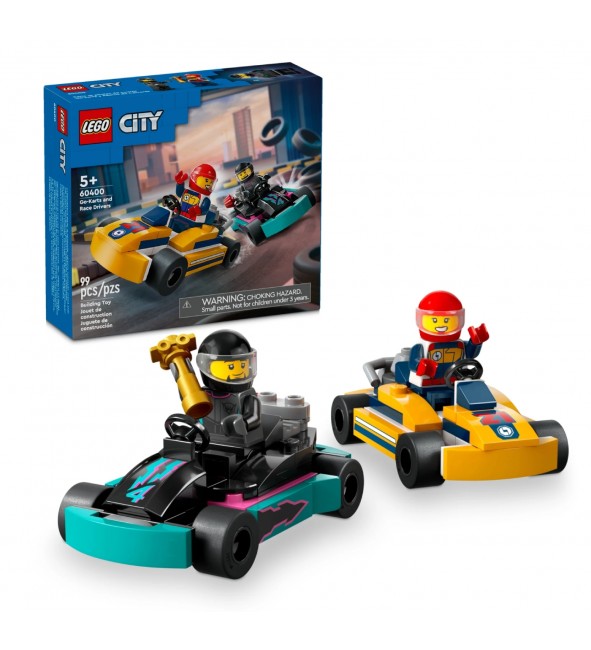 LEGO City Gokarty i kierowcy wyścigowi 60400