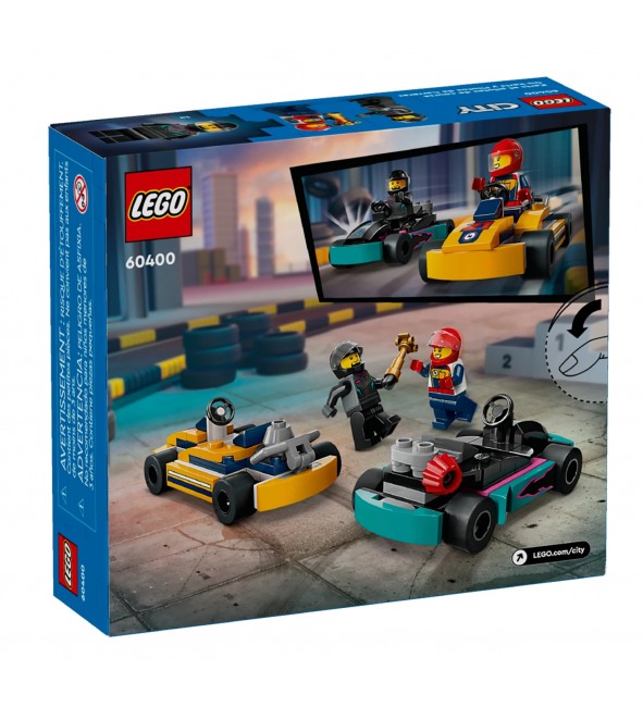 LEGO City Gokarty i kierowcy wyścigowi 60400