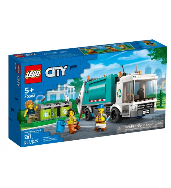 LEGO City Ciężarówka recyklingowa 60386