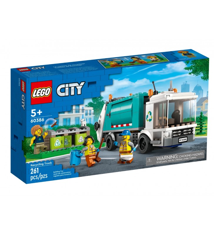 LEGO City Ciężarówka recyklingowa 60386