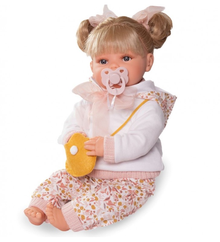 Lalka hiszpańska płacząca Beni z torebką 42 cm Antonio Juan 16384