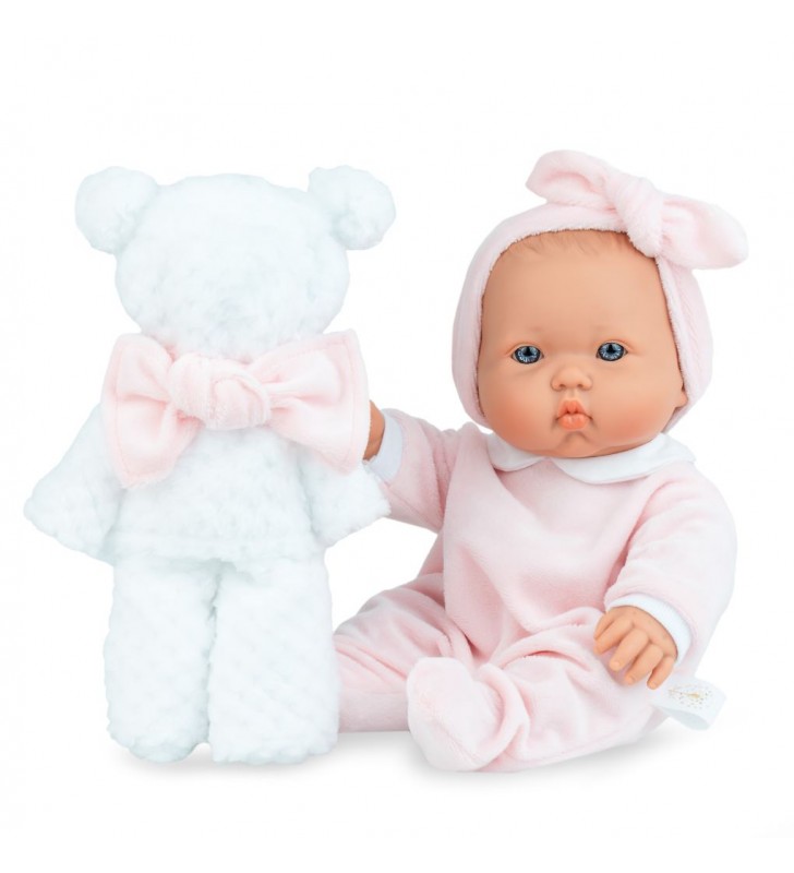 Lalka Betty Teddy Blanket 28 cm z misiem Marina & Pau 372