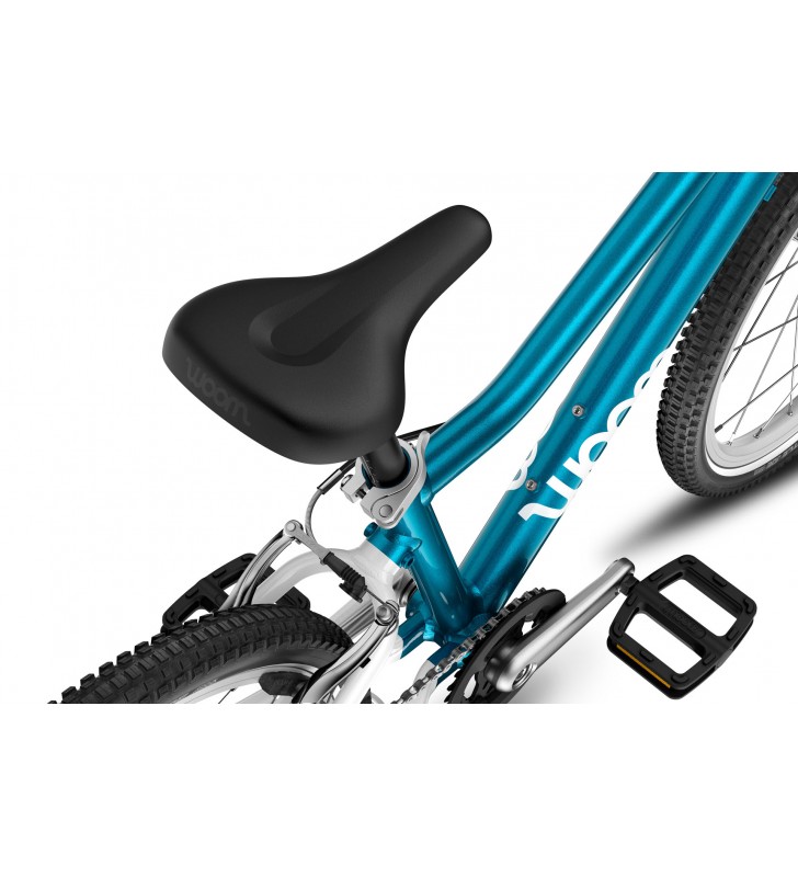 Rower dziecięcy woom 4 GO - Niebieski - 20 calowy - z przerzutkami