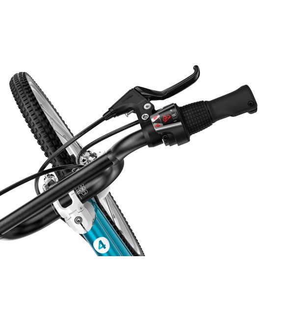 Rower dziecięcy woom 4 GO - Niebieski - 20 calowy - z przerzutkami