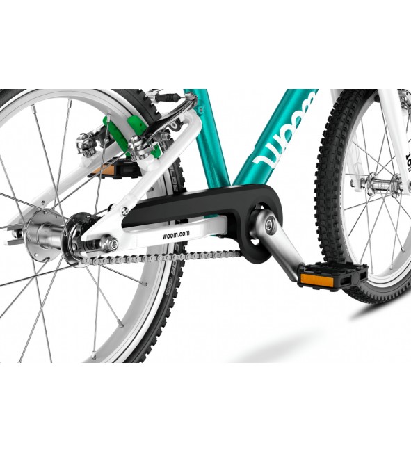 Rower dziecięcy woom 3 GO - Turkusowy - 16 calowy