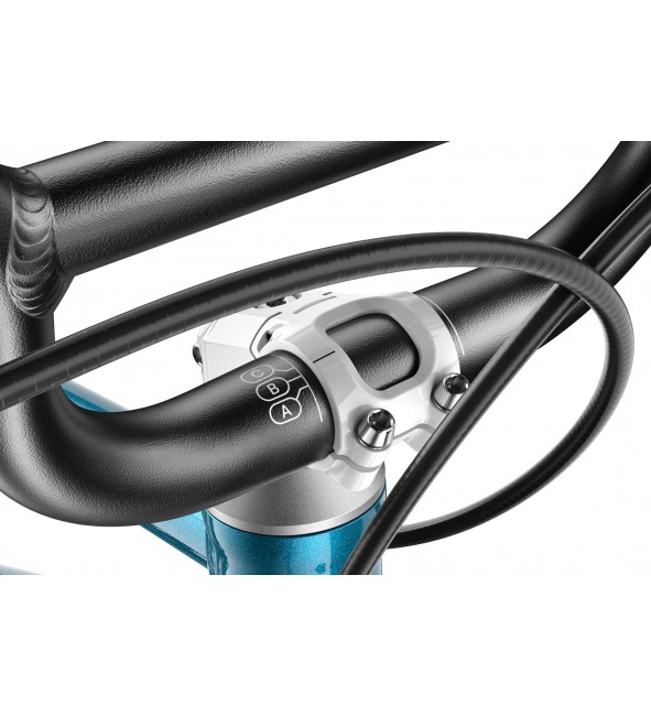 Rower dziecięcy woom 3 GO AUTOMAGIC - Niebieski Metalik - 16 calowy - z przerzutkami