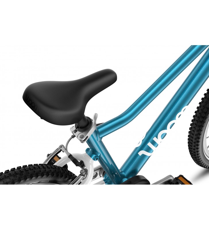 Rower dziecięcy woom 3 GO AUTOMAGIC - Niebieski Metalik - 16 calowy - z przerzutkami